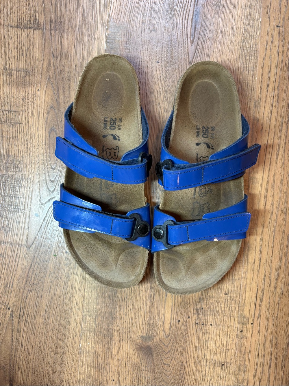 Birkenstock Birki’s Blue Sandals